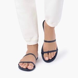 TKEES Gemma Black Women's Sandals